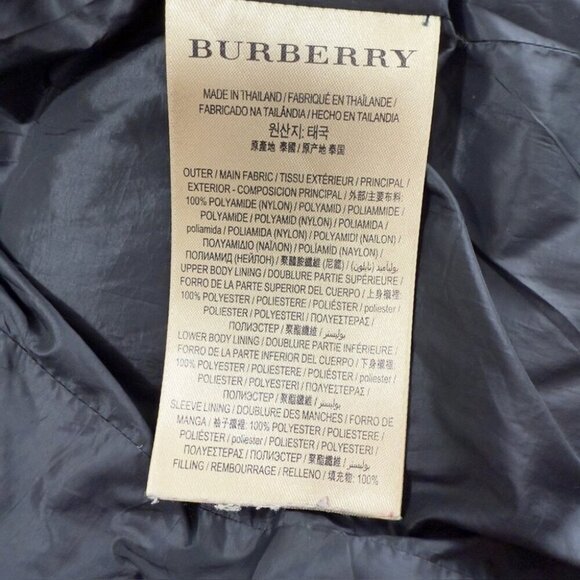 Burberry Green Puffer Down Jacket Women’s Size XS - Picture 2 of 15